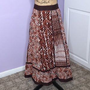 Tribal Print Skirt